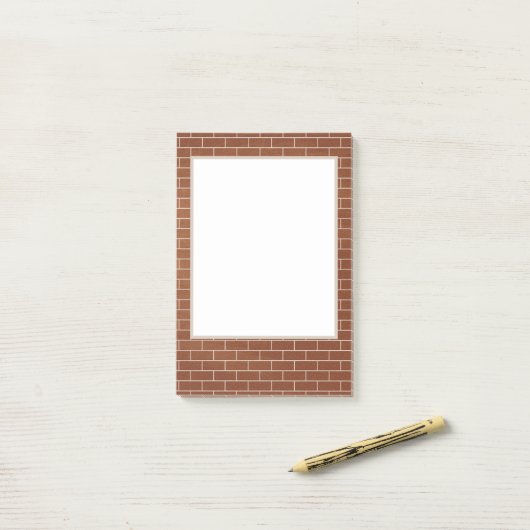 Brick Post het Opmerkingen Post-it® Notes (Op bureau)
