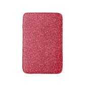 Brick Red Glitter Badmat (Voorkant Verticaal)