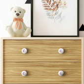 Brick Red, ik voel me lekker. Keramische Knop