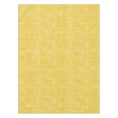 Brick Road - Geel en transparant Tafelkleed (Voorkant)