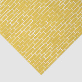 Brick Road - Geel en transparant Tissuepapier (Detail)