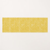Brick Road - Geel en transparant Yogamat (Voorkant (horizontaal))