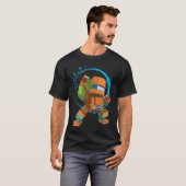 Brick Robot Master Builder MOC Mech T-shirt (Voorkant volledig)