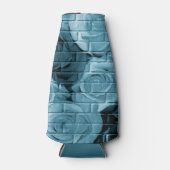 Brick Rozen 01 Light Blue-Bottle koeler (Voorkant)