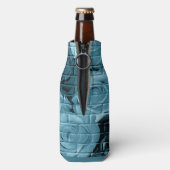 Brick Rozen 01 Light Blue-Bottle koeler (Fles Achterkant)