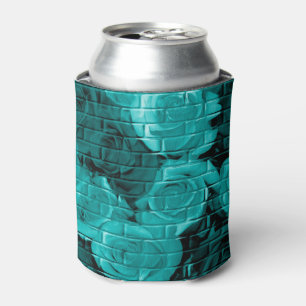 Brick Rozen 03 Blauwgroen-Drink Koelbox Blikjeskoeler