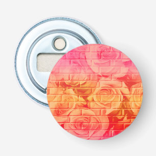 Brick Rozen 17 Roze limonade-ronde flesopening Button Flesopener