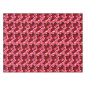 BRICK ROZEN, PINK-RED-52x70 KATOENTABLETTE Tafelkleed (Voorkant (Horizontaal))