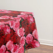 BRICK ROZEN, PINK-RED-52x70 KATOENTABLETTE Tafelkleed (Voorbeeld)