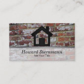 Brick Sjabloon ontwerp Visitekaartje (Voorkant)