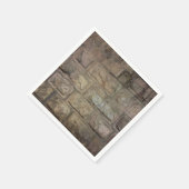 Brick Standard Cocktail Paper Napkins Servet (Hoek)