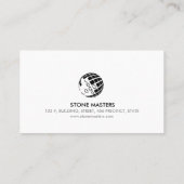 Brick Stone Mason Construction Visitekaartje (Achterkant)