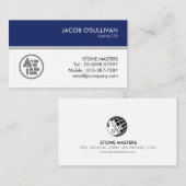 Brick Stone Mason Construction Visitekaartje (Voorkant / Achterkant)