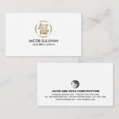 Brick Stone Mason Masonry Construction Business Ca Visitekaartje (Voorkant / Achterkant)