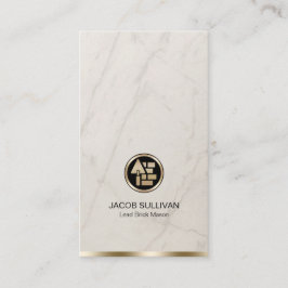 Brick Stone metselwerk constructie Visitekaartje