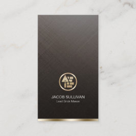 Brick Stone metselwerk constructie Visitekaartje