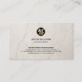 Brick Stone metselwerk constructie Visitekaartje