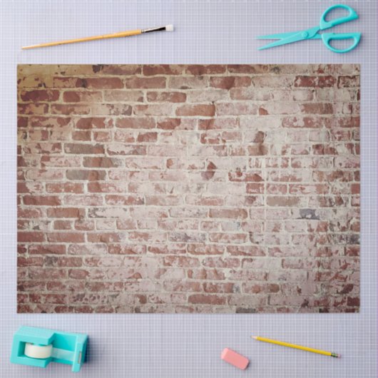 Brick Texture Decoupage Tissue Tissuepapier (Craft)