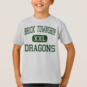 Brick Township - Dragons - High-Brick New Jersey T-shirt