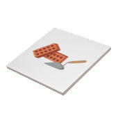 Brick & Trowel Tegeltje (Zijkant)