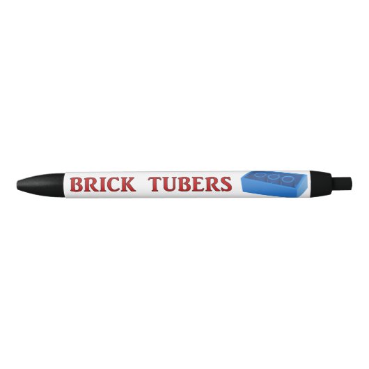 Brick Tubers Zwarte Inkt Pen (Voorkant)