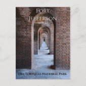 Brick Walkway Arches, Fort Jefferson, Dry Tortugas Briefkaart (Voorkant)