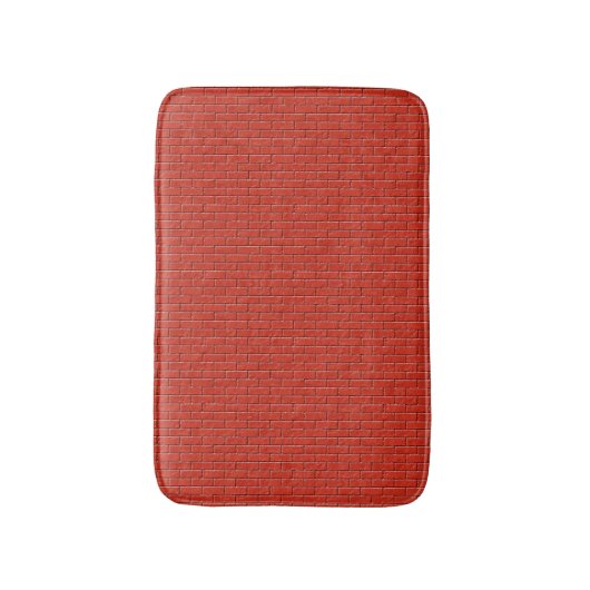Brick Wall Abstracte Bath Mats Badmat (Voorkant Verticaal)