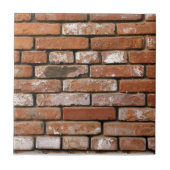 Brick Wall achtergrond Tegeltje (Voorkant)