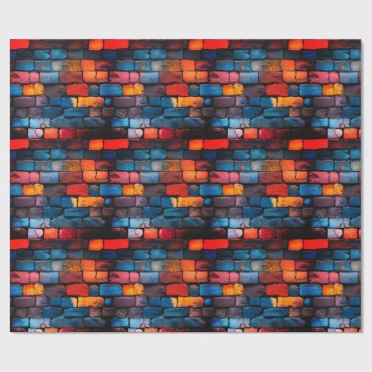 Brick Wall Art Cadeaupapier (Vlak)