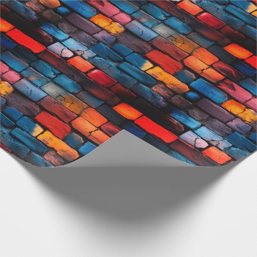 Brick Wall Art Cadeaupapier (Hoek)