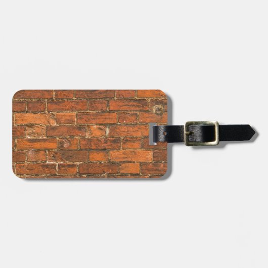 Brick Wall Bagagelabel (Voorkant horizontaal)