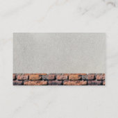 Brick Wall | Bouwvoertuigen Visitekaartje (Achterkant)