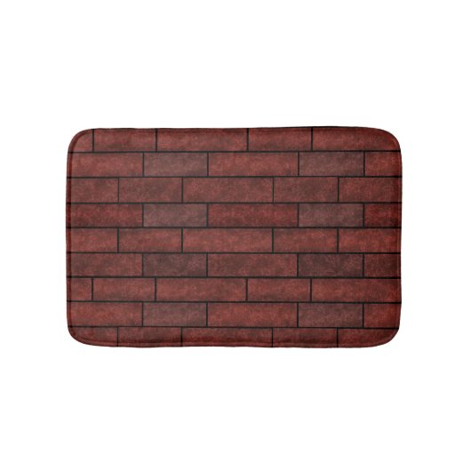 Brick wall, brick badmat (Voorkant)