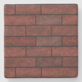 Brick wall, brick stenen onderzetter (Voorkant)