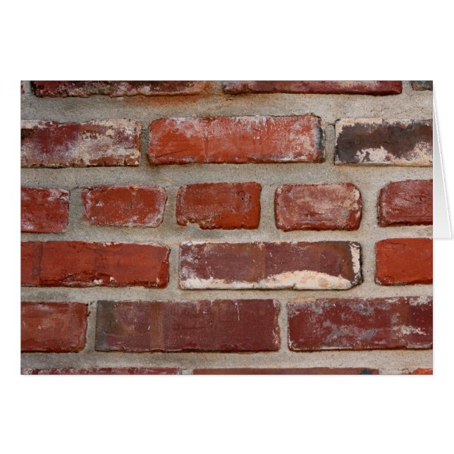 Brick wall brick textuur past de woorden aan (Voorkant Horizontaal)