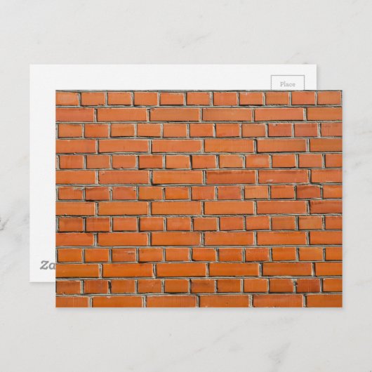 Brick Wall Briefkaart (Voorkant / Achterkant)