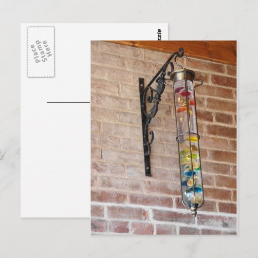 Brick Wall Briefkaart (Voorkant / Achterkant)