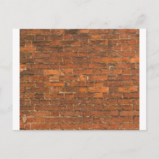 Brick Wall Briefkaart (Voorkant)