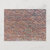 Brick Wall Briefkaart (Voorkant)