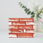 BRICK WALL BRIEFKAART (Staand voorkant)