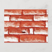 BRICK WALL BRIEFKAART (Voorkant)