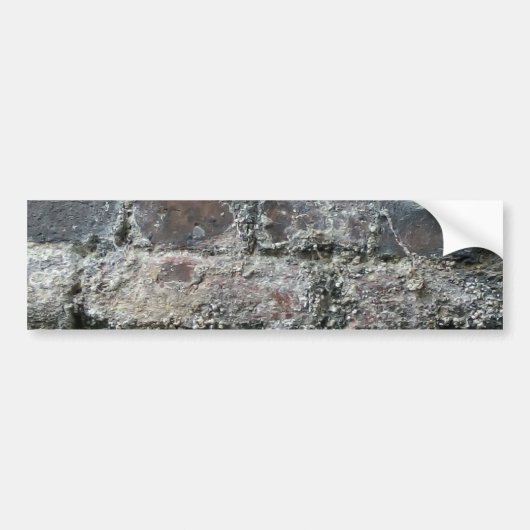 Brick Wall Bumpersticker (Voorkant)