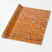 Brick Wall Cadeaupapier (Uitgerold)