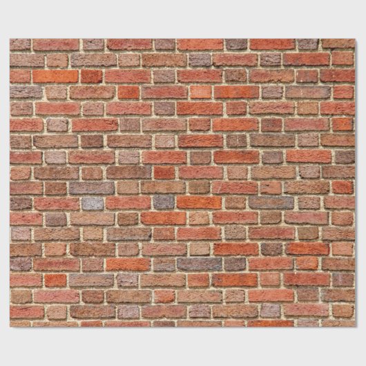 Brick Wall Cadeaupapier (Vlak)