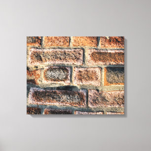 BRICK WALL CANVAS AFDRUK