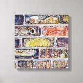 Brick Wall Canvas Afdruk (Voorkant)