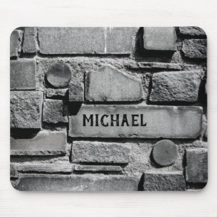 Brick Wall Cool Arrangement Muismat