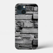 Brick Wall Cool Textielpatroon Case-Mate iPhone Case (Achterkant)