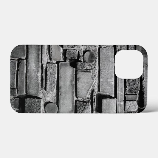 Brick Wall Cool Textielpatroon Case-Mate iPhone Case (Achterkant (horizontaal))