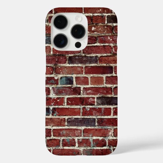Brick Wall Cool Textielpatroon Case-Mate iPhone Case (Achterkant)